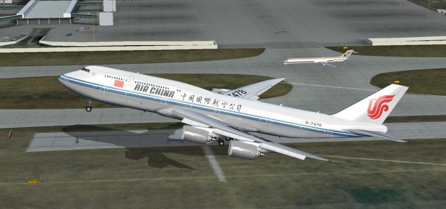 Boeing 747-8i Air China Package FSX &amp; P3D 一键安装包-9529 