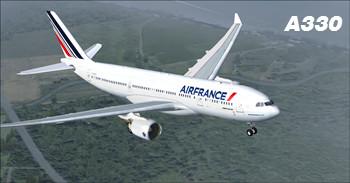 (重发) P3D&amp;FSX 法航全家桶，一键安装包 Air France fleet v2.1-6235 