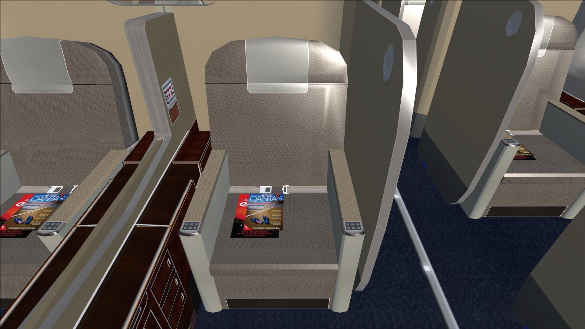 can you get access to passenger cabin in fsx