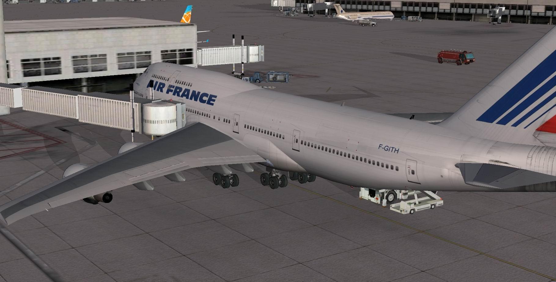 Boeing B747-443 高度な VC for FSX や P3D -ダウンロード