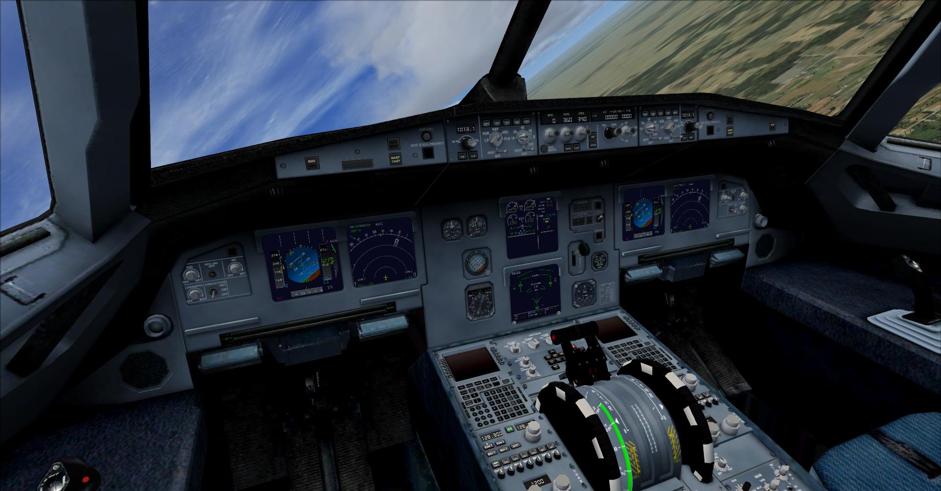 fs2004 project airbus a320 virtual cockpit