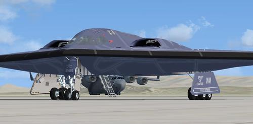 DOWNLOAD: Northrop B-2A Spirit AlphaSim FSX & P3D